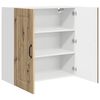 vidaXL Kitchen Cabinet with Storage Kalmar Artisan Oak 80 x 31 x 80 cm