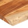 vidaXL Table Top 120x60x2.5 cm Rectangular&nbsp;Solid Wood Acacia Live Edge