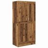 vidaXL Wardrobe Old Wood 82.5 x 51.5 x 180 cm Engineered Wood