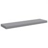 vidaXL Floating Wall Shelves 4 pcs Grey 90x23.5x3.8 cm MDF