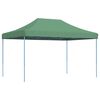 vidaXL Party Tent Folding Green 292 x 440 x 315 cm Oxford Fabric