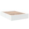 vidaXL Bed Frame without Mattress White 120x190 cm Small Double