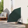 vidaXL Balcony Privacy Screen Dark Green 115 x 115 cm Polyester