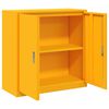 vidaXL Storage Cabinet with Storage Mustard Yellow 90 x 40 x 90 cm