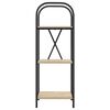 vidaXL Bookshelf Sonoma Oak 40 x 30 x 109 cm Engineered wood