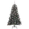 vidaXL Artificial Christmas Tree with 150 LEDs with Stand Green 150 cm