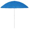 vidaXL Hawaii Beach Parasol Blue 300 cm