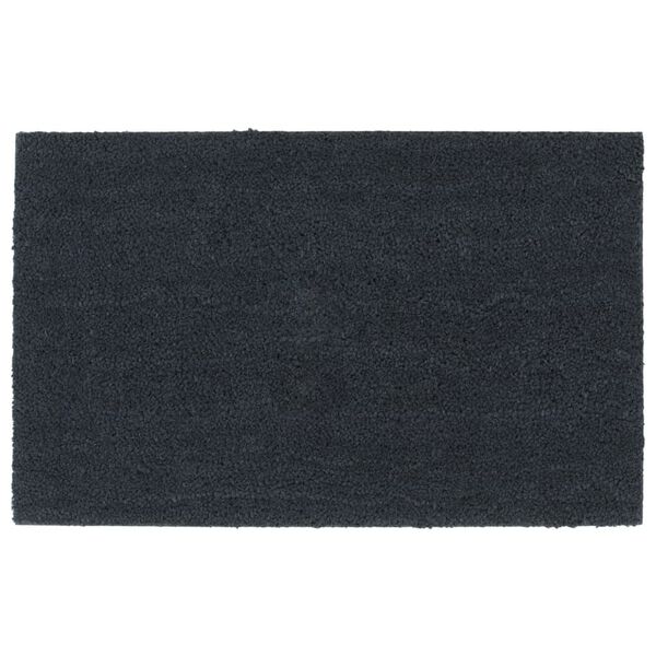 vidaXL Door Mat Dark Grey 50x80 cm Tufted Coir