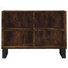vidaXL TV Cabinet Smoked Oak 69.5x30x50 cm Engineered Wood