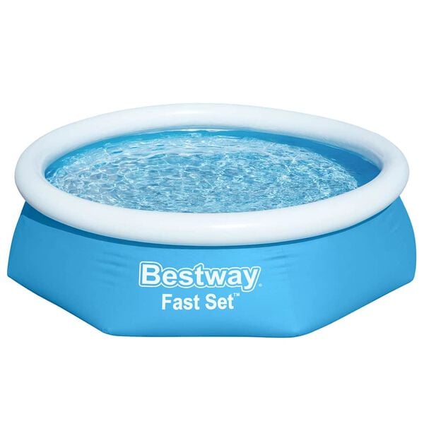 Bestway Fast Set Inflatable Swimming Pool Round 244x61 cm 57265