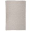 vidaXL Outdoor Flatweave Rug 120x170 cm Light Grey