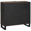 vidaXL Sideboard Brown 80 x 33 x 75 cm Solid mango wood
