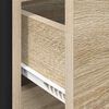 vidaXL Sideboard with Drawer Sonoma 79 x 36 x 75.5 cm Engineered Wood