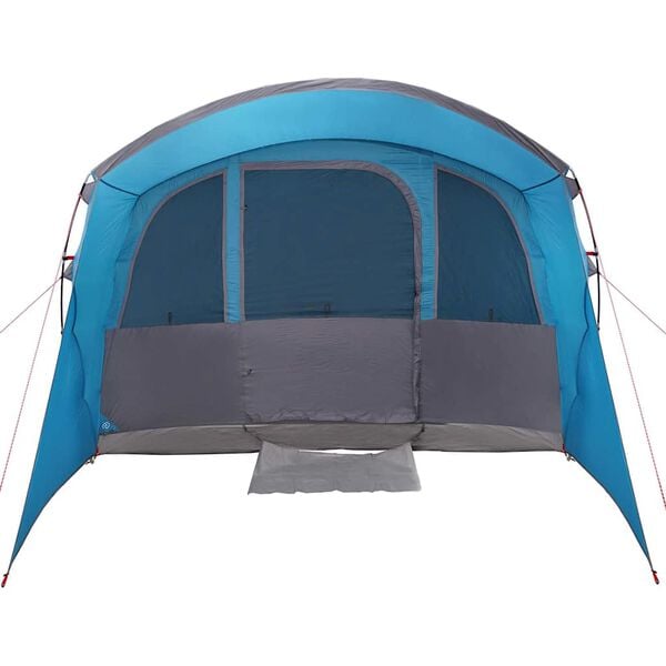 vidaXL Family Tent with Roof Blue and Grey 576 x 325 x 213 cm