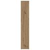 vidaXL Room Divider/Book Cabinet Artisan Oak 100x24x140 cm Engineered Wood