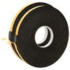 vidaXL Self-adhesive Foam Tape 2 pcs Black 15mm x 10m CR Foam