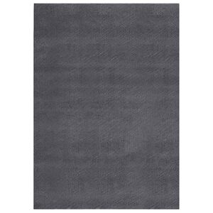 vidaXL Washable Rug Fluffy Short Pile 160x230 cm Anti Slip Anthracite
