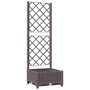 vidaXL Garden Brown 40 x 40 x 121.5 cm