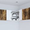 vidaXL Kitchen Cabinet Smoked Oak 57 x 57 x 40 cm Engineered Wood