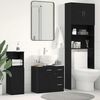 vidaXL Sink Cabinet Black Oak 63x30x54 cm Engineered Wood