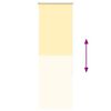vidaXL Roller Blind Blackout Yellow 50x175 cm Fabric Width 45.7 cm Polyester