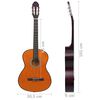 vidaXL 12 Piece Classical Guitar Beginner Set 4/4 39"