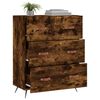 vidaXL Chest of Drawers Smoked Oak 69.5x34x90 cm Engineered Wood