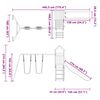 vidaXL Outdoor Playset Impregnated Wood Pine