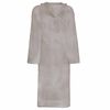 vidaXL Bathrobe KINN Grey L Cotton