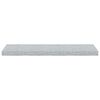 vidaXL Floating Wall Shelf Concrete Grey 80x23.5x3.8 cm MDF