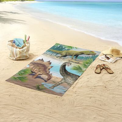 Good Morning Beach Towel DINO 75x150cm Multicolour