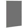 vidaXL Roller Blind Blackout Grey 110x150 cm Fabric Width 105.7 cm Polyester