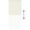 vidaXL Roller blind blackout 84.4x230 cm Fabric Width 80 cm off white