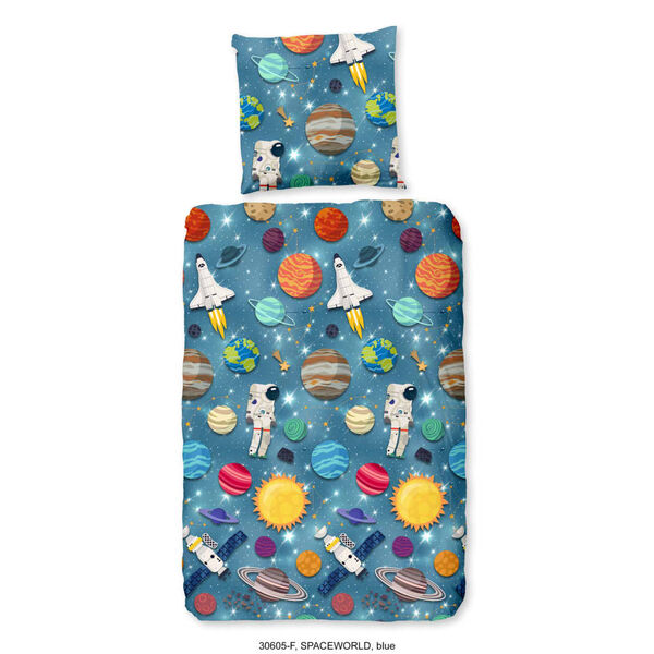 Good Morning Kids Duvet Cover Spaceworld 135x200 cm