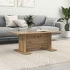 vidaXL Coffee Table Artisan oak 103.5 x 60 x 40 cm Engineered wood