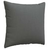vidaXL Sofa Pillows 2 pcs Dark Grey 50 x 50 cm Fabric