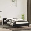 vidaXL Bed Frame without Mattress Black 90x190cm Single Velvet