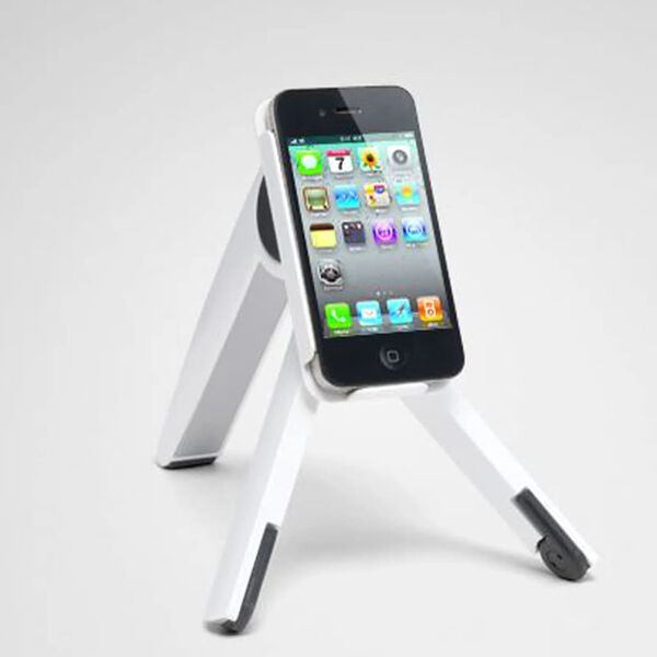 ErgoLine Tablet/Laptop Stand Cricket 20x5x2.4 cm White and Silver