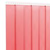 vidaXL Door Curtain Red 200 mmx1.6 mm 10 m PVC