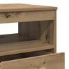 vidaXL Drawer Cabinet Artisan Oak 40x50x76 cm Engineered Wood