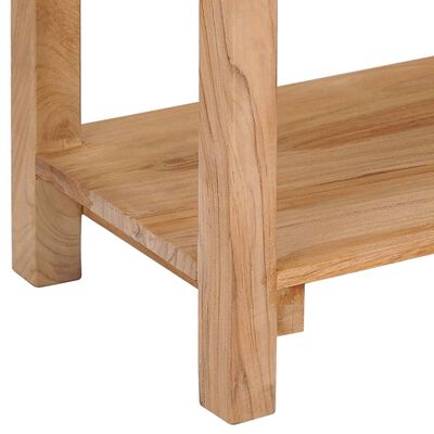 vidaXL Sideboard 140x30x75 cm Solid Teak Wood
