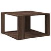vidaXL Coffee Table Brown Oak 51.5x51.5x30 cm Engineered Wood