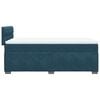 vidaXL Box Spring Bed with Mattress Dark Blue 80x200 cm Velvet