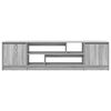 vidaXL TV Cabinet Grey Sonoma 188.5x41x50 cm Engineered Wood