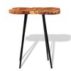 vidaXL Log Bar Table Solid Acacia Wood 90x60x110 cm