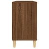 vidaXL Sink Cabinet Brown Oak 80x33x60 cm Engineered Wood