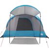 vidaXL Family Tent Tunnel 8-Person Blue Waterproof