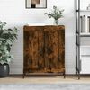 vidaXL Sideboard Smoked Oak 69.5x34x90 cm Engineered Wood