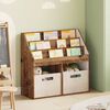 vidaXL Kids Bookshelf Old Wood 72.5 x 29.5 x 69 cm Engineered Wood