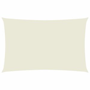 vidaXL Sunshade Sail Oxford Fabric Rectangular 2x5 m Cream